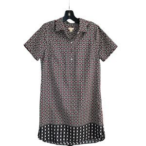 Vintage 90s Jcrew Shirt Dress Size Small